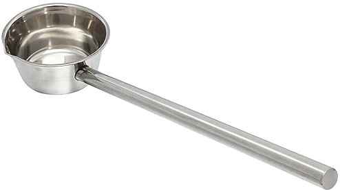HOLIDYOYO Multi-Purpose Stainless Steel Ladle Handle Ergonomic Water Scoop for and Serving Soups Sauces and Drinks and Resistant for Home and Restaurants