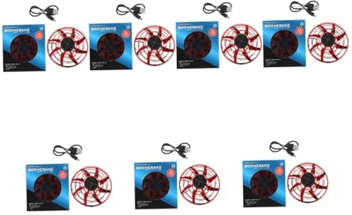 TOYANDONA 7 Stk Fingerspitze Fliegende Untertasse Kinderspielzeug Fliegender Ball handbetriebene Drohne Gyroskop Spielzeuge lustiges Kreiselspielzeug Intelligenzspielzeug Stressabbauer UFO
