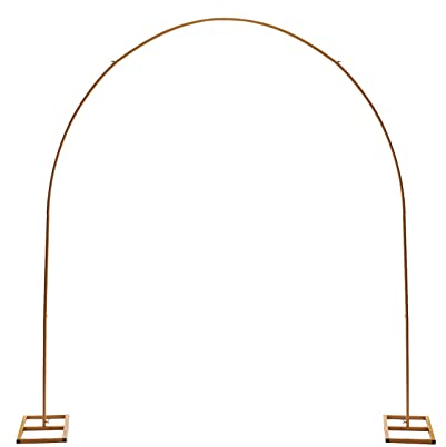 Arco de Rosas y Flores - Enrejado de Metal para Jardín y Boda - Decoración Resistente a la Intemperie - 230 x 230