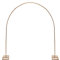 Arco per rose, in metallo, per decorazione e decorazione da giardino, per rampicanti, per giardino, per tralicci, per matrimoni, archi di fiori, resistente alle intemperie, 230 x 230 cm