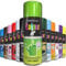 AlezyB 1x Lime Green All Purpose Spray Paint 400ml Professional Quality and Fantastic Finish, Interior, Exterior, Household Multipurpose Spray for Metal | Plastic | Wood | Glass