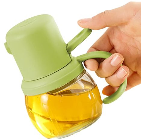 Flacone spray per olio da cucina, flacone spray per olio d'oliva, olio d'oliva per uso alimentare, nebulizzatore ricaricabile da 200 ml per friggitrice ad aria, bottiglia dispenser d