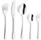 Beckmann & Rommerskirchen Besteck Set Viva 30-teilig | Edelstahl Besteck 6 Personen | Spülmaschinenfest | Essbesteck Edelstahl 18/10 hochglanzpoliert