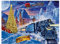 IGHSNZUH 1000 Teile Papierpuzzle Der Polar Express Puzzles Lustiges Spiel Spielzeug Geburtstagsgeschenke (38 * 26 Cm)