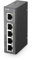 MokerLink Commutateur Ethernet Industriel 5 Ports Gigabit sur Rail DIN, Taille Mini, Alimentation Type-C, concentrateur répartiteur LAN sans Ventilateur, IP40 Non géré (-40 à 185°F), capacité 10Gbps