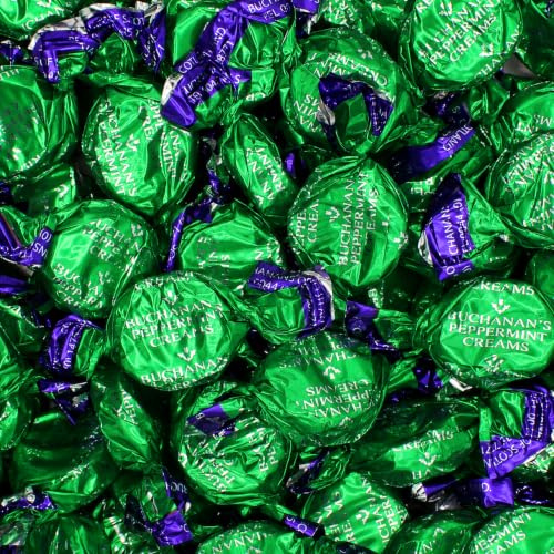 Chocolate Peppermint Creams 1kg Sweet Pouch