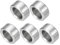 QUARKZMAN 5 Pcs Entretoises en Acier Inoxydable, 8mm ID x 12mm OD x 5mm L Acier Inoxydable 304 Entretoise de Vis à Douille Ronde Non Filetée Rondelle pour 5/16 ou M8 Vis Boulons Écrous