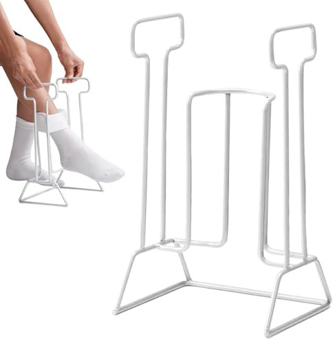 Anziehhilfe für Kompressionsstrümpfe, Unterstützungsstrümpfe Sockenverkleidungshilfe Nach Hüftoperation, Verbandhilfe von Socken für Senioren Mobilitätsbeschränkungen, Schwangere Frauen