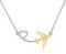 ONEFINITY Flugzeug Kette 925 Sterling Silber Flugzeug Anhänger Halskette Schmuck Geschenk für Frauen Damen