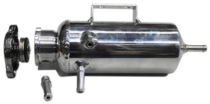 HDJYCZM Coolant Water Expansion Tank Bottle Header Aluminium Alloy Car for OPEL Vauxhall Insignia 2018-2025, Engine Water Reservoir Durable Car Accessories