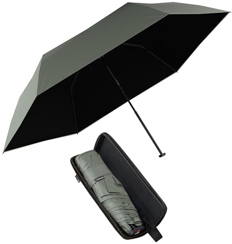 Knirps X4U My Clever Companion Regenschirm 90 cm Durchmesser, winddicht, Hand-öffnet und schließen, kompaktes Design für Reisen und Wetterschutz, mit Funktion