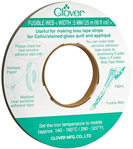 Clover Fusible Web 5mmx25m, 1, White