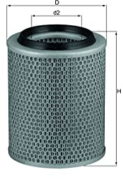 MAHLE LX 498 Luftfilter für FENDT Farmer
