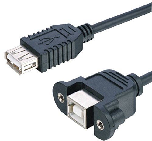 Lyndahl USB 2.0 Adapterkabel zur Frontplattenmontage/Fronplatteneinbau (B-Buchse/A-Buchse) LKPK007