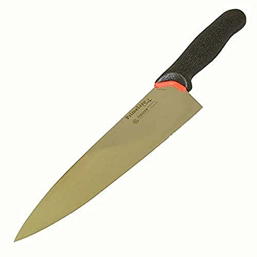Giesser seit 1776 - Made in Germany - Kochmesser 23 cm breite Klinge PrimeLine, schwarz, rostfrei, spülmaschinenfest, scharfes Küchenmesser rutschfest