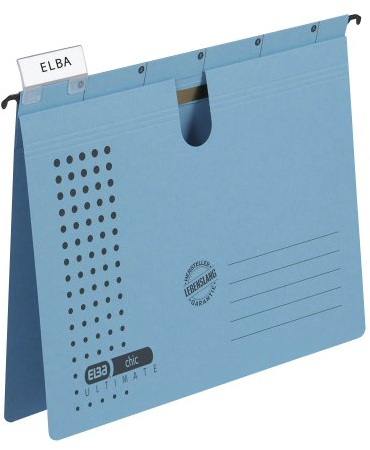 ELBA Hängehefter chic ULTIMATE blau 5 Stück