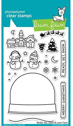 Lawn Fawn Clear Stamp Ready Set Snow