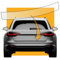 Lackschutzshop Ladekantenschutz passend fr VW Touran II (Typ 5T ab BJ 09/2015) - TRANSPARENT