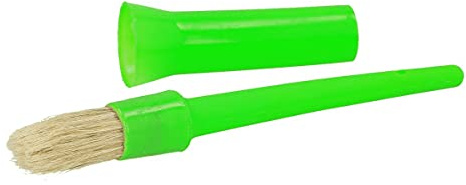Shires EZI-GROOM Plastic Hoof Oil Brush: Lime Green