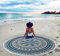 GANESHAM HANDICRAFT Baumwolle Wand hängenden Tapisserie Home Decor Yoga Matte Runde Tapisserie Strand Roundie Beach Throw Beach Dekor Tischdecke (Schwarz)