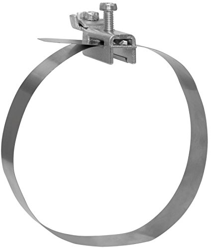 V2A Banderdungsschelle, 1 x 2,5²mm bis 2 x 16²,mm Größe 1/8 Zoll bis 4 Zoll