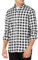Amazon Essentials Men's Long-Sleeve Flannel Shirt (Available in Big & Tall), Black Buffalo Plaid, M