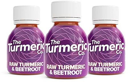 The Turmeric Co. Shots for Muscle Recovery – 9 Pack | 60ml | Raw Beetroot & Fresh Turmeric | Natural Post-Workout Drink | Anti-Inflammatory & Endurance Booster | No Added Sugar | Trusted by Athletes