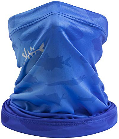 Bassdash Cache-Cou Multifonction, Bandeau Bandana, Foulard, Masque Facial UPF 50 +, Protection UV Multifonction, écharpe Magique, Bandeau élastique pour l'équitation, la Moto, la randonnée, la pêche