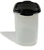 Tupperware Oval 1,1 L Noir avec versez 36869