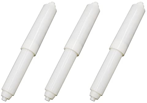 Toilettenpapierhalter aus Kunststoff, federbelastet, für mehrere Spezifikationen, 3 Stück