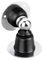 GSXLZ Edelstahl-magnetische Tür-Stopper-Aufkleber WC Glas versteckte Tür Halter Fang Bodennagelfreie Türstopper Türbeschläge TüRstopper 773 (Color : Black, Size : 2pcs)