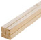 FORESTEA Lot de 4 tasseaux Sapin rabotés 2400 x 44 x 44 mm - PEFC 70%
