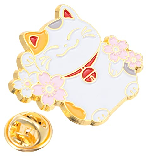 Broche Chat En éMail Joli Dessin Animé Pour VêTements Accessoires DéCoratifs