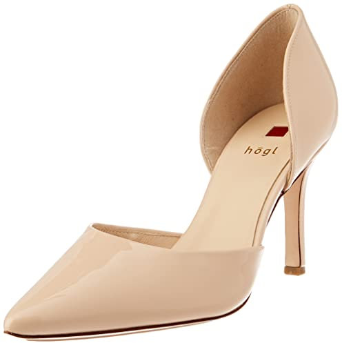Högl Damen Boulevard 70 GL Pumps, Lightnude, 39 EU X-Weit