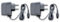 2X Chargeur Portable Compatible pour Nintendo DS Lite Charger Console Alimentation Cable Power Adapter pour Consoles
