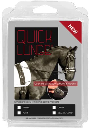 Quick Lunge - Verstellbares Longiersystem - Schnur - Ponys (Schnur, Pferd)