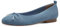 Tamaris Damen Klassische Ballerinas, Frauen Flats,Pumps,Halbschuhe,Sommerschuhe,Slipper,Ballerina-Schuhe,Ballett-Schuhe,flach,Denim,36 EU