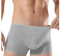 MIEGUIWOR Lot de 8 Boxers jetables pour Homme, 100% Coton, sous-vêtements jetables pour Homme, pour hôpital, Voyage, Vacances, Spa, Massage, Fitness, hôtel, Gris, XXL