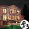 SAKEMA Proiettore a Stella a Cielo Pieno in Movimento Illuminazione paesaggistica Lampada da Giardino for Esterni a LED for Feste di Natale Rosse e Verdi 9.23