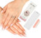 ZAHRVIA Halb Ausgehärtete Gel Nagelfolien Transparent Klar Glänzend Einfarbig Gel Nagel Aufkleber, Halbgehärtete Nagelfolie, Nagelaufkleber Nagelsticker Nageldesign Wraps (20 Aufkleber)