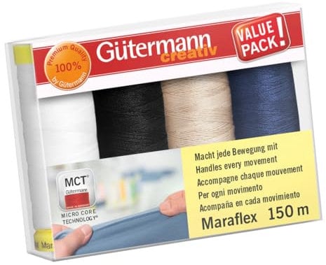 Gütermann Maraflex set 4x150m - 1pc - 1