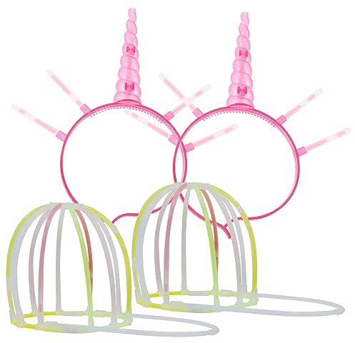 ULDIGI Glow-Stick-bastelset Zum Selbermachen Von Stirnbändern Und Hüten Mit Leuchtstäben Für DIY-Partys Und Festliche Anlässe