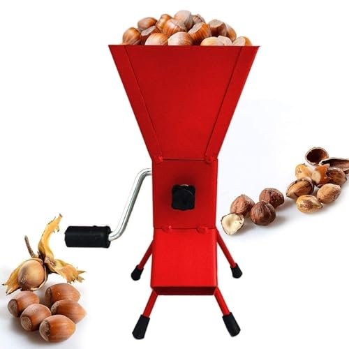 Schiaccianoci Strumento for schiaccianoci a manovella, regolabile e in acciaio, for nocciole/mandorle/pistacchi/nocciole/noci pecan, pinza for noci pecan, multifunzionale, for schiaccianoci, for noci,