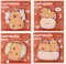 120 Blatt Haftnotizen Kinder, 4 Pack Cartoon Capybara Sticky Tabs Notizblöcke, Lustig Geschenke für Kinder Mitgebsel Haftnotizen Memo Notizblock Klebezettel