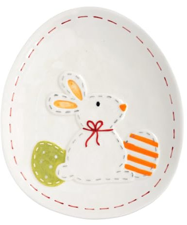 OKUMEYR Plato De Comida Dibujos Animados Bandeja Para Postres Vajilla Cerámica Duradera