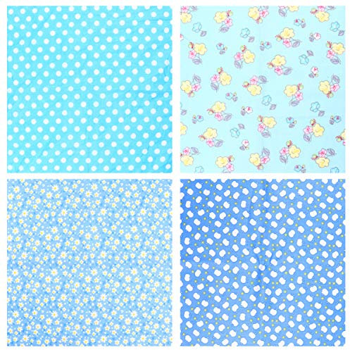 HAPINARY 1 Satz 9tlg Reines Baumwolltuch Weißer Baumwollstoff Baumwolldecke Mischgewebe Auf Baumwollbasis Rosa Stoff Stoffbündel Krawattenfarbe Nähtuch Aus Baumwolle Gemusterter Stoff