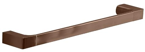 Gedy PIRENEI Porte-Serviettes Mural pour Salle de Bain, 45,1 x 6,6 x 2,6 cm, Or Rose, Traitement PVD, Laiton