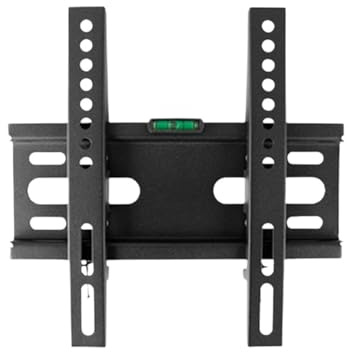 Support Mural TV Fixe for La Plupart des Téléviseurs LED, LCD Et Plasma Plats/incurvés De 14 À 42 Pouces avec Gain De Place VESA 200 X 200 Maximum