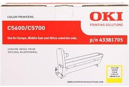 OKI Drum for C5600/C5700 Printers 20000 Pages - Yellow