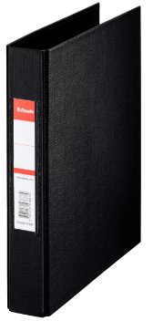 Leitz Ringbuch VIVIDA, A5, PP, 2 Ringe, 25 mm, schwarz